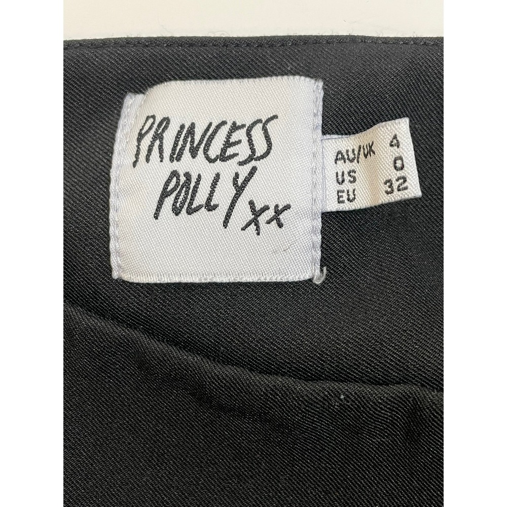 Princess Polly Square Neck Cropped Tank Top Size US 0 - Picture 3 of 4